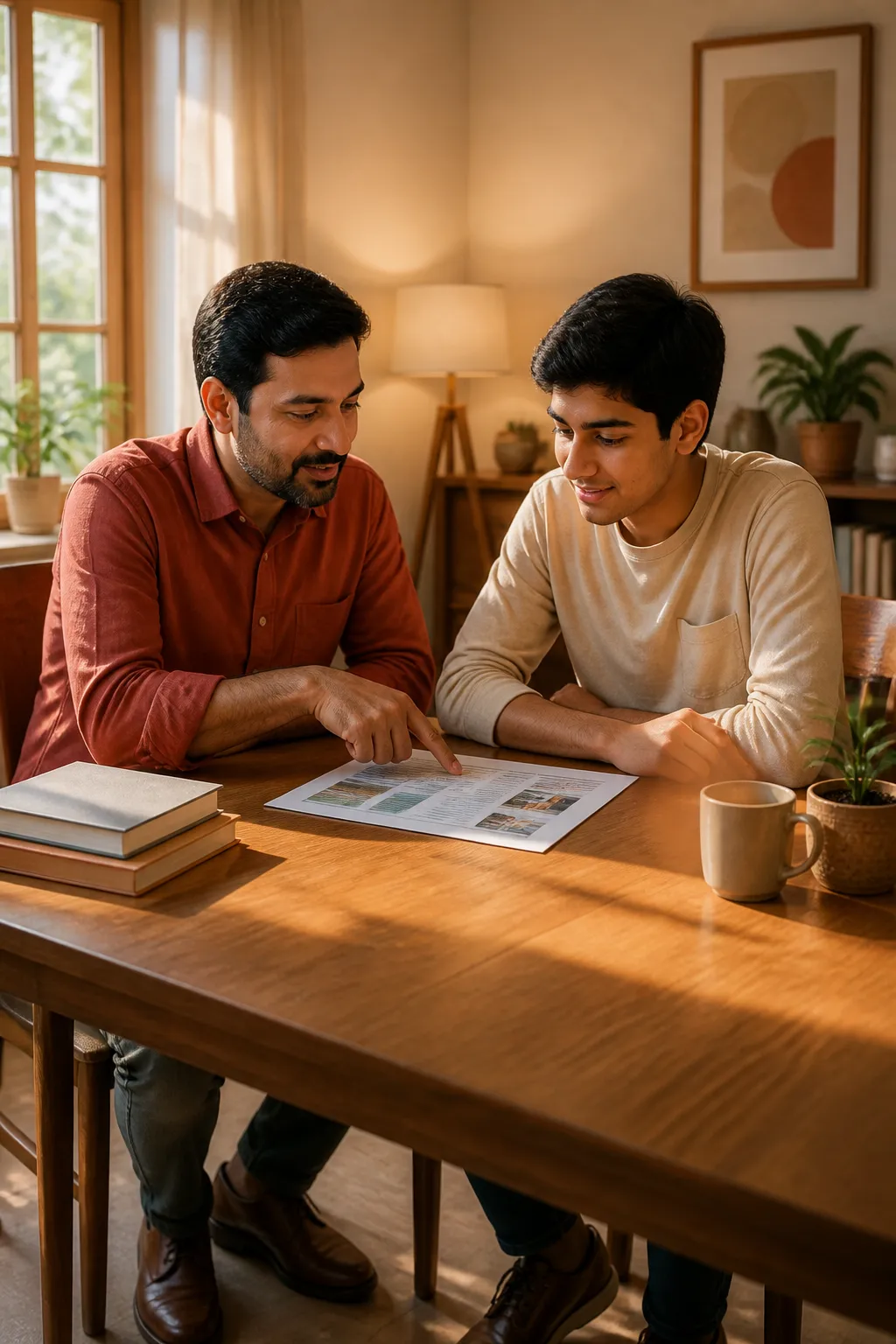Career guidance session between a mentor and a student at Igniting Brain